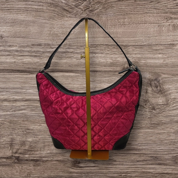 🏈 Game Day Ready! LA Rams Quilted Pink Shoulder Bag 🏈"game day" accessory - Picture 3 of 6